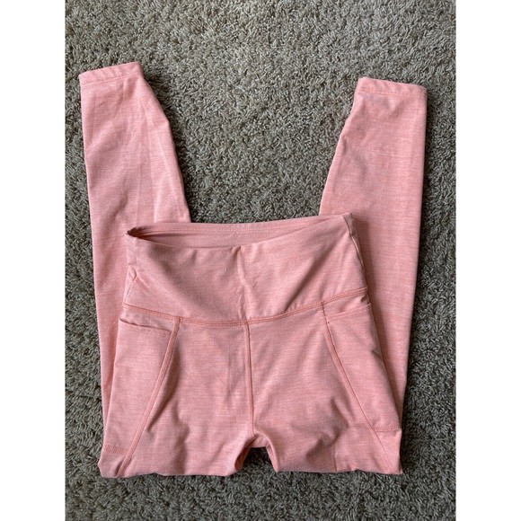 Joy Lab Women’s Size XS Pink/Peach Athletic Soft Leggings with Pockets - Picture 9 of 9